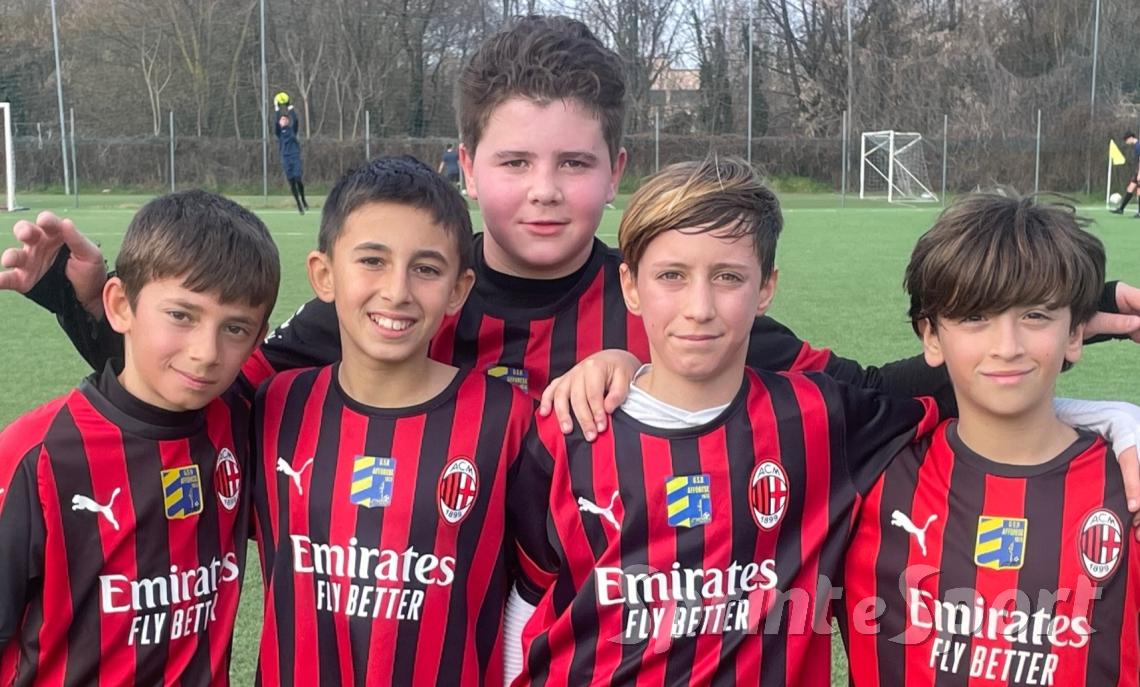 ESORDIENTI AFFORESE &bull; Dascanio R., Dascanio T., Maftei, Amabile N., Nisi.