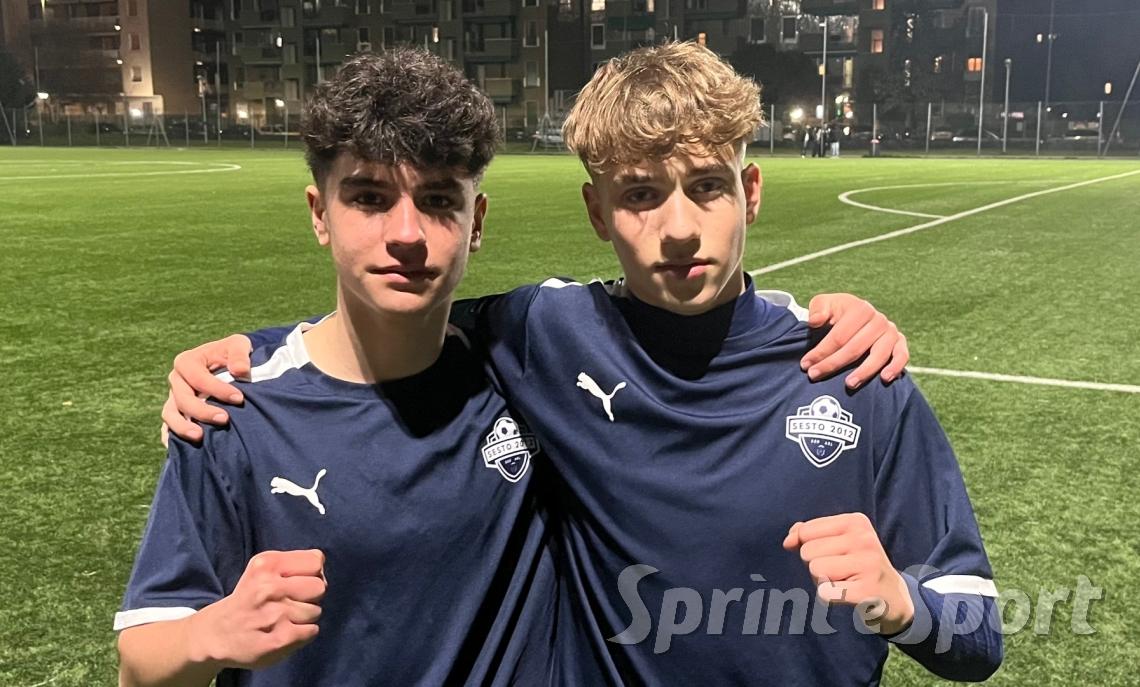 Denis Dangaj e Federico Poli Dell'Anna; SESTO 2012 UNDER 16