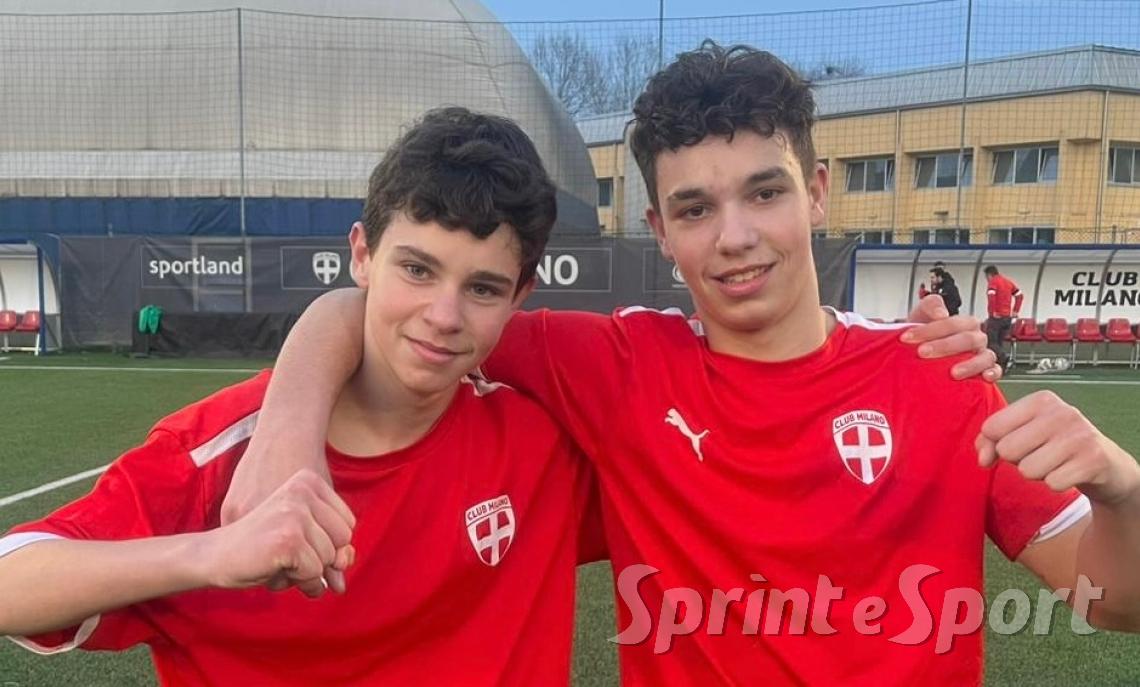 UNDER 16 CLUB MILANO &bull; Diego e Francesco Cellamare