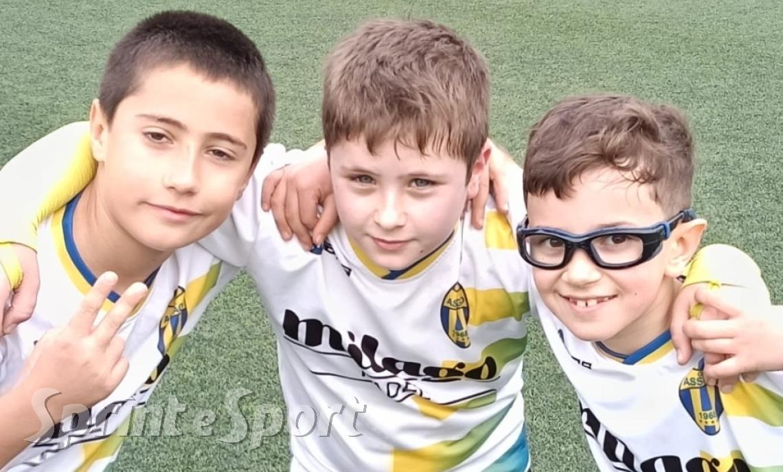 PULCINI B ASSAGO &bull; Marco Strianese, Luca Pezzullo e Manuel Coraini 