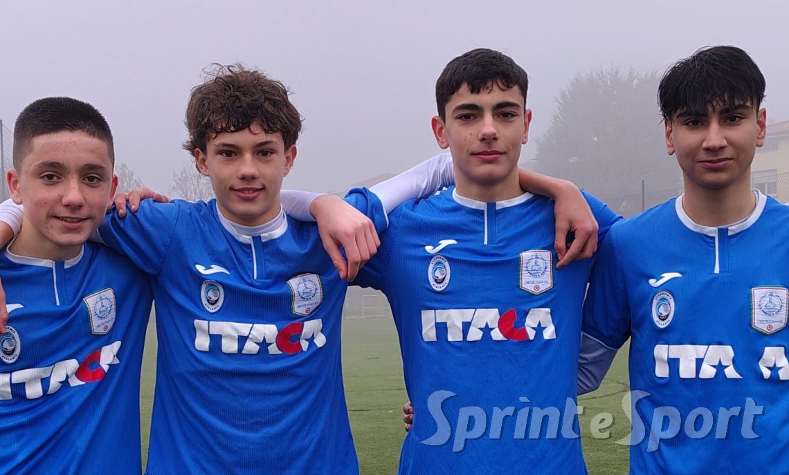 UNDER 15 &Eacute;LITE PONTE MAPELLO &bull; Alessio Bonanomi, Daniele Pasquar&egrave;, Leonardo Sala e Simone Locatelli