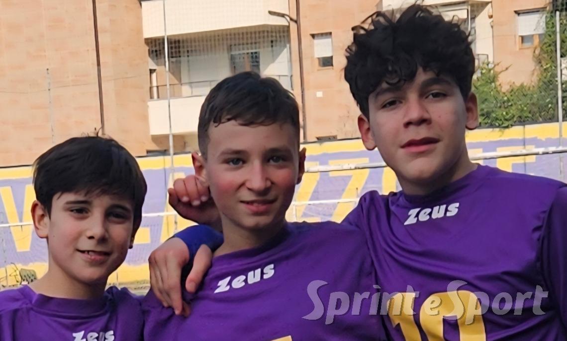 Esordienti,  Villapizzone &bull;  Gabriele Antico, Francesco Lemmi, Francesco D'Amato