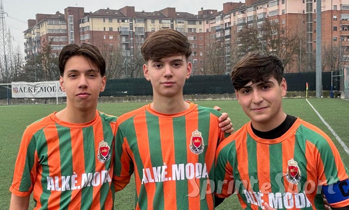 Riccardo Borgese, Manuel Tarquini e Lorenzo Camuglia Venaria Under 15