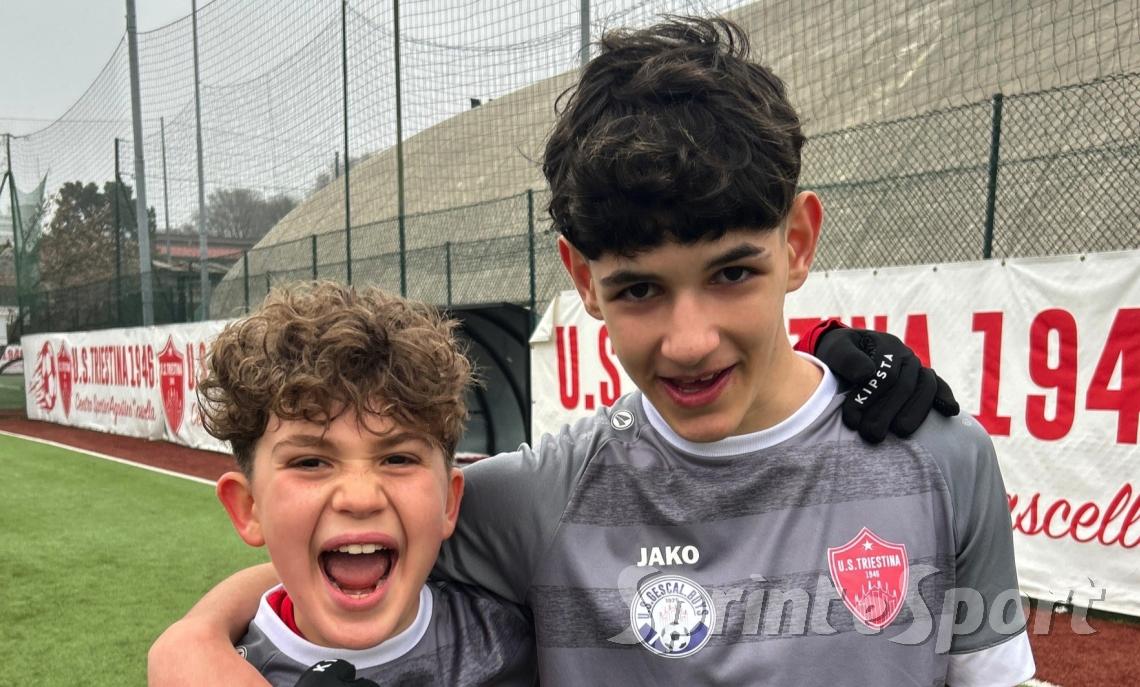 TRIESTINA 1946 ESORDIENTI &bull; Lafaiette e Zito