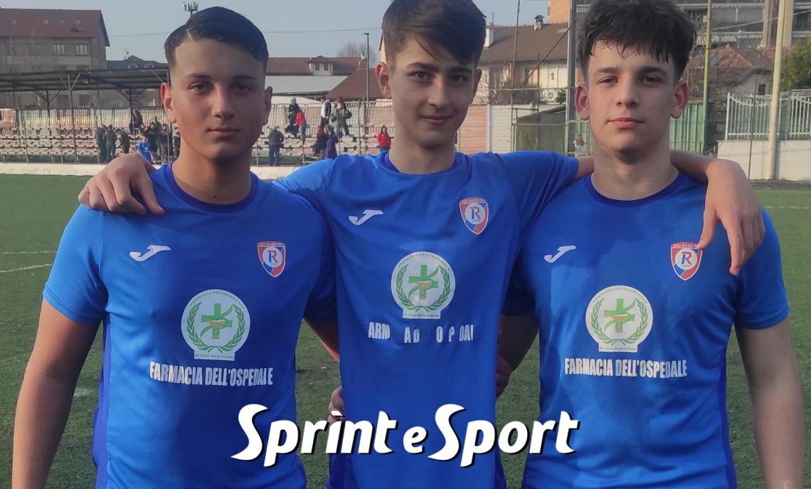 Stefano Ferrone, Matteo Mihalescu, David Santina River 1951 U16