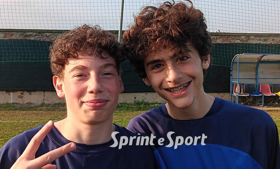 Under 14 Provinciali Torino Caselle-Victoria Academy 0-1: i milgiori in campo del match Tommaso Dabbene e Marco Quartarone