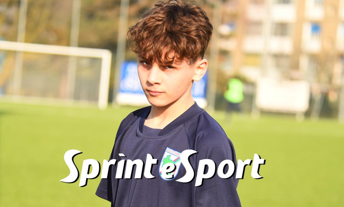 Under 14 Rappresentativa Torino Citt&agrave;, Robert Dragan esterno del Rapid Torino, presente finora in tutti i raduni