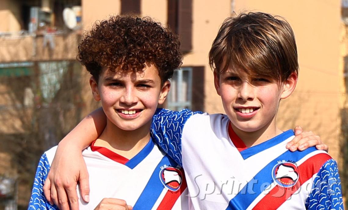 ESORDIENTI ALDINI &bull; Ibrahim Salama e Francesco Cimbali