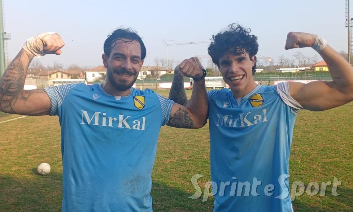 Eccellenza Arconatese Antonio Silvano e Jacopo Tirapelle