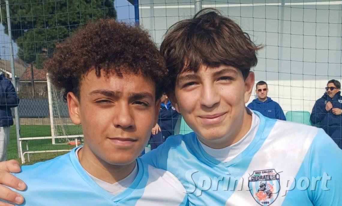 UNDER 14, CEDRATESE Aresi e Pariani