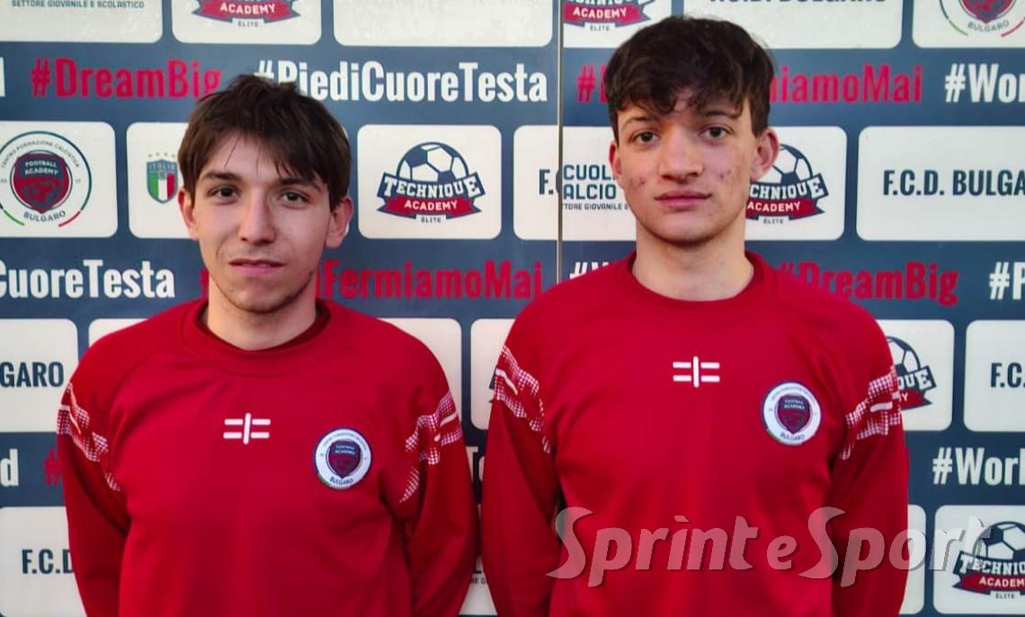 Paolo e Lorenzo Bigatel, calciatori del Bulgaro