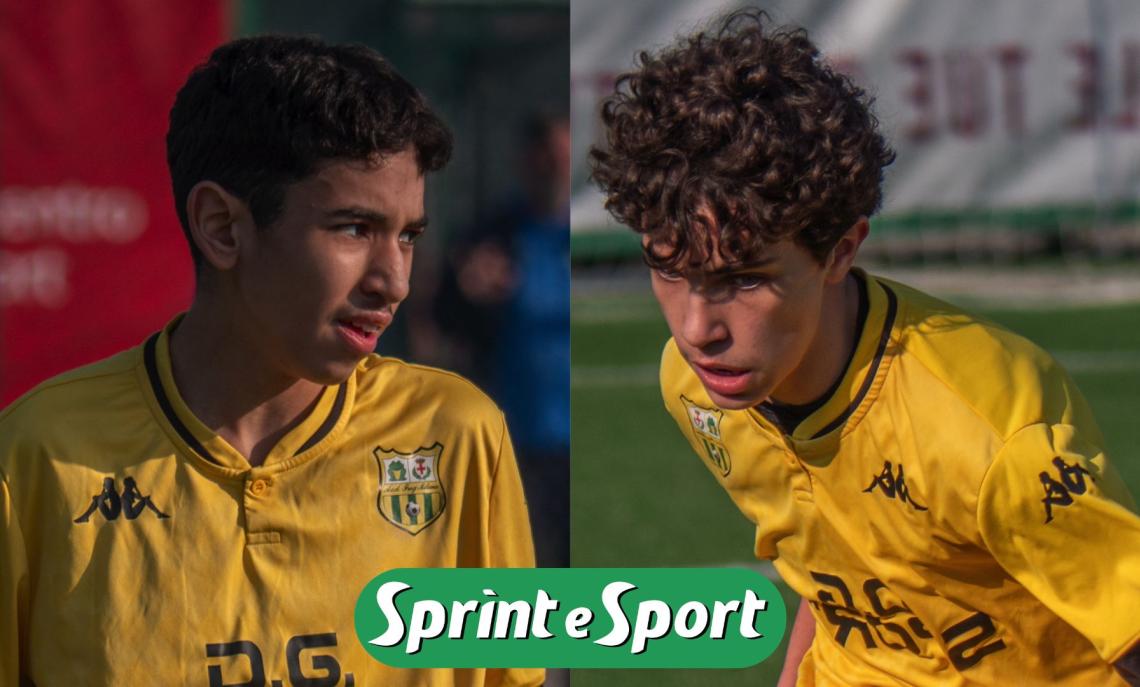 Ziad Khalid e Gabriele Magistrelli; FROG MILANO UNDER 14