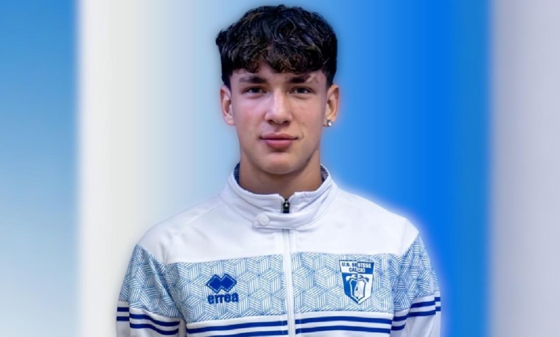 Luca Frondella, attaccante della Sestese