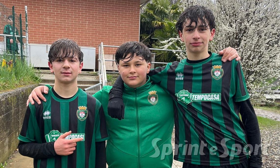 Caselette-Aviglianese u14, Provinciali Torino, Bettas Lorenzo, Caliandro Simone e Marchese Gianluca