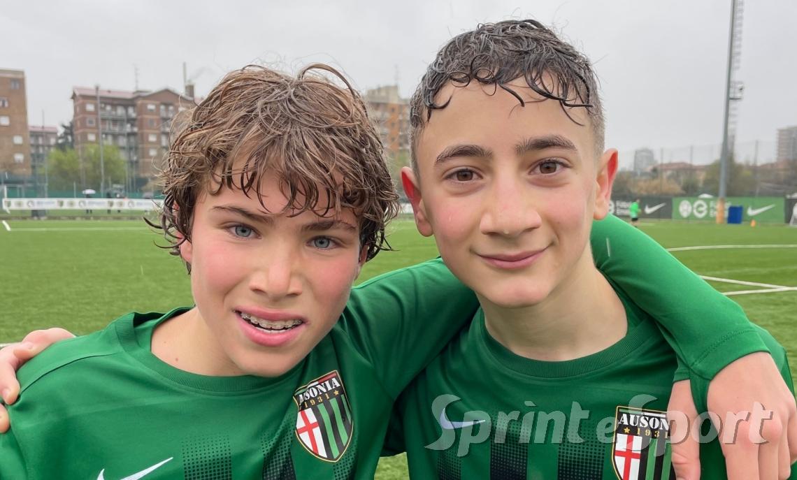 AUSONIA ESORDIENTI &bull;  Locatelli e Gerli, protagonisti nella vittoria contro l'Accademia Inter