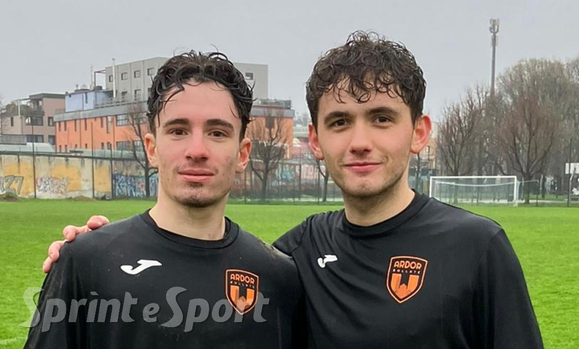 Gabriele Mingrone e Andrea Cesarotto &bull; ARDOR BOLLATE UNDER 19