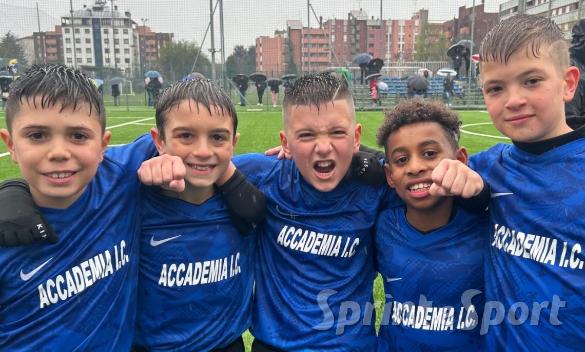 PULCINI B ACCADEMIA INTER &bull; Cadau Giacomo, Andoh Samuel, Muntean Denis, Baio Alessandro, Marrulli Dieco &bull; Accademia Inter