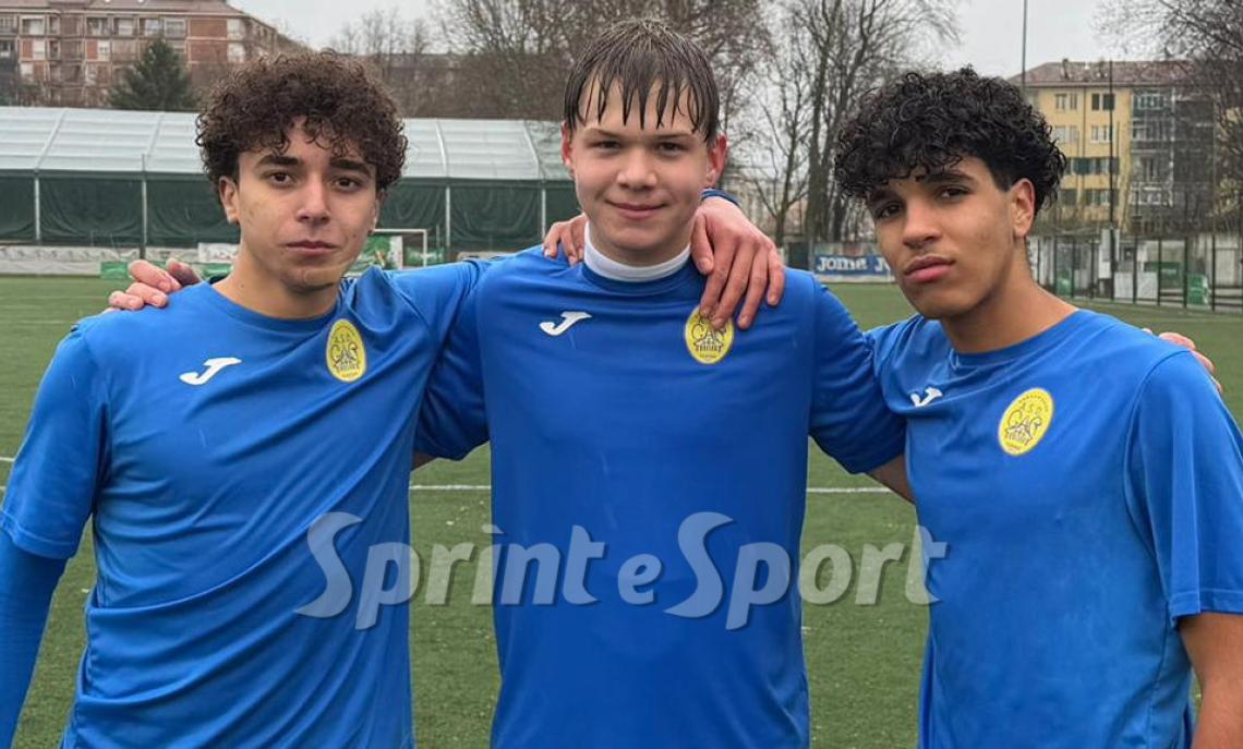 Regionali Piemonte Under 16 Rebaudengo-Aygreville 3-0 &bull; Hamdy Tarek Ommara, Marco Costos, Adam Garoui