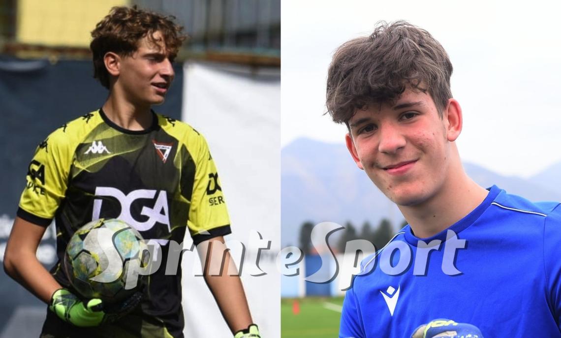 Rappresentativa Piemonte VdA Under 16 &bull; In foto Francesco Caporale e Tommaso  La Fata