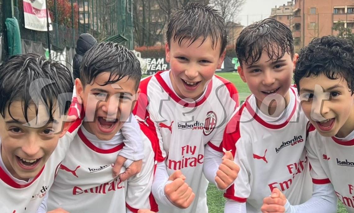 Spiro, Cal&igrave;, Amodio, Dolce e Bezzini; LOMBARDIA UNO ESORDIENTI B