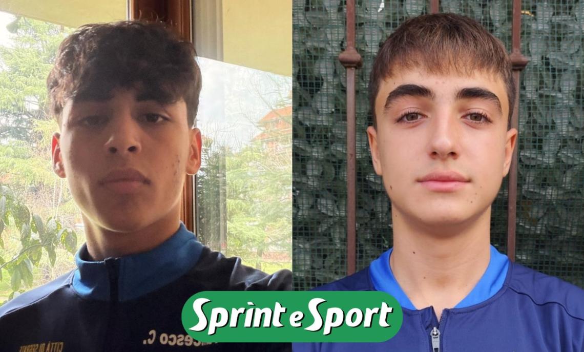 Francesco Cantone e Edoardo Tombola, i goleador &bull; SEGRATE UNDER 16