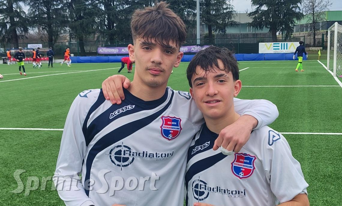 UNER 15 &Eacute;LITE VIRTUS CISERANO BERGAMO &bull; Leonardo Rota e Filippo Mazzoleni