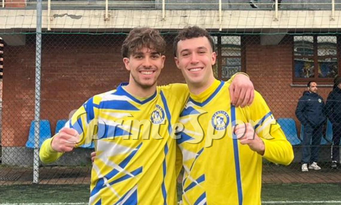 PRIMA CATEGORIA MIRAFIORI COMALA JACOPO PREGNOLATO E MATTEO BERCAN