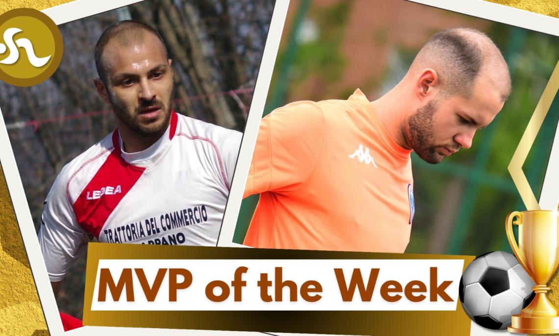 MVP DILETTANTI TERZA CATEGORIA TORINO &bull; RICCARDO ANIELLO (BLU ACTION) E LORENZO LIONELLO (LA CHIVASSO)