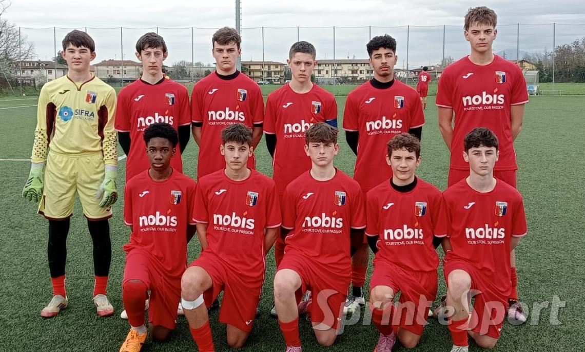 Gli undici titolari scesi in campo domenica con la Pro Palazzolo &bull; VALCALEPIO