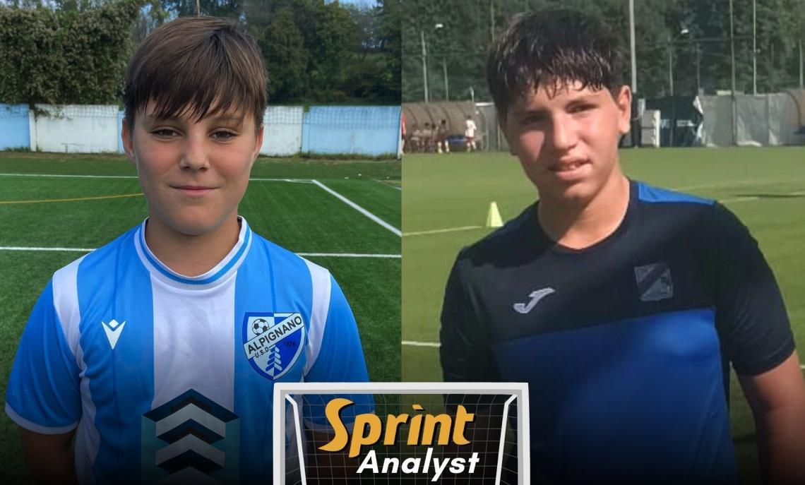 Sprint Analyst Under 14 Regionali &bull; In foto Dario Stefano Purcar (Alpignano) e Daniele Patruno (Pozzomaina)
