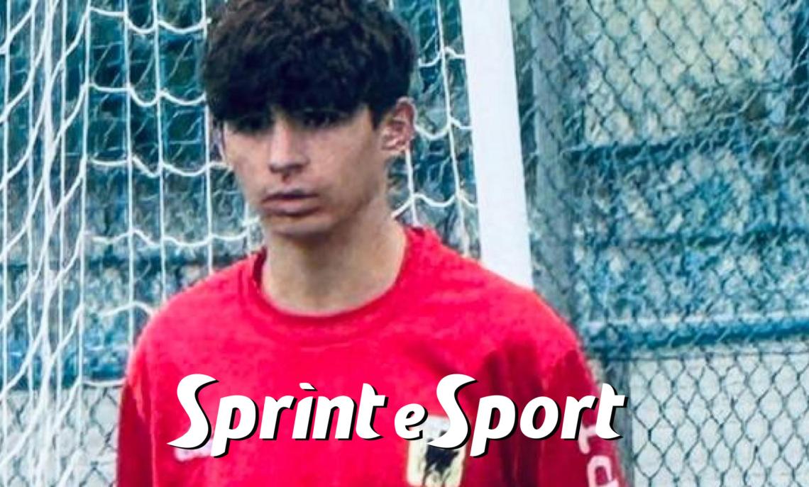 Gabriele Graneri, capitano e fantasista della Mappanese Under 16, in prova al Catanzaro, societ&agrave; di Serie B