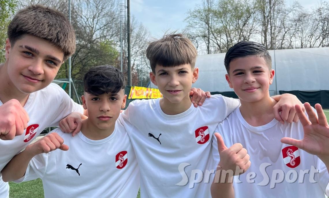 Valendino, Gilardi, Bestiani e Lanotte &bull; ESORDIENTI CIMIANO