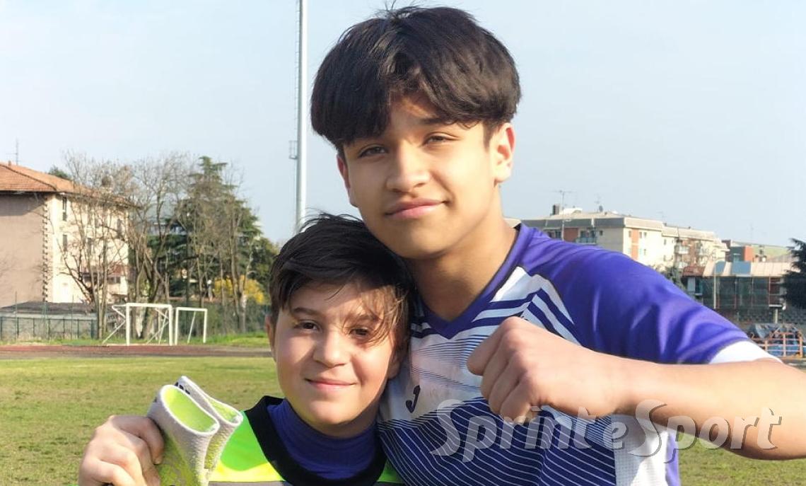 Federico Di Bella e Marcelo Alonso Anzules; NUOVA TREZZANO UNDER 14