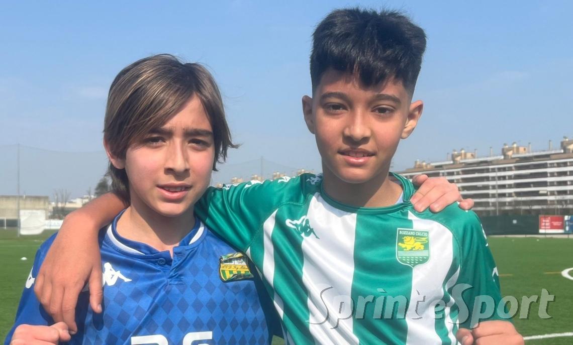 ESORDIENTI B TRIAL ROZZANO-FROG MILANO &bull; I due mattatori di giornata: Aprile e Dahni