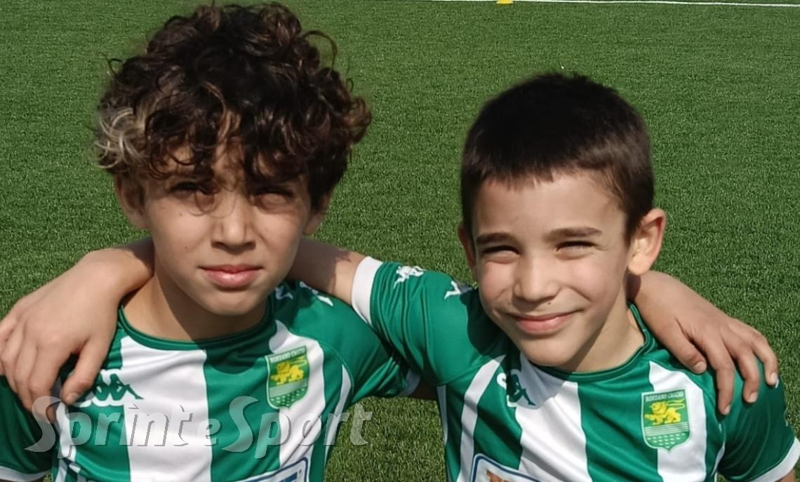 Nicolo Pintus e Gabriel Aria &bull; ROZZANO PULCINI B