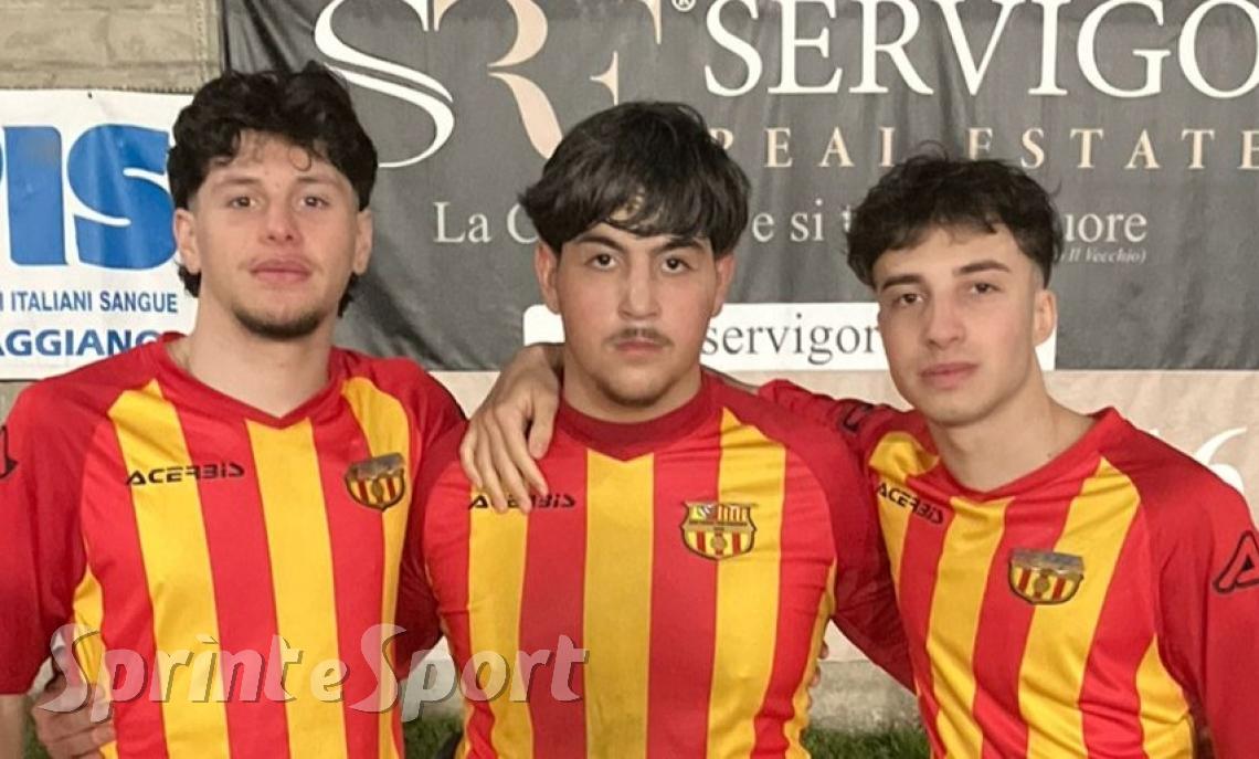 Michele Marrano, Giovanni Breda e Mattia Fiorenza &bull; ZIBIDO UNDER 19