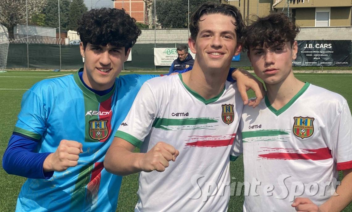 Piva, Pirola e Barzaghi della Speranza Agrate