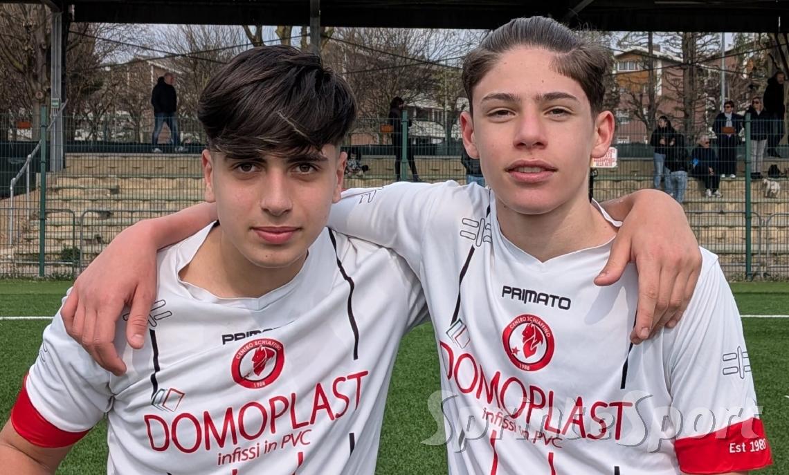 SCHIAFFINO UNDER 14 &bull; Cristian Venturelli e Davide Bassanello
