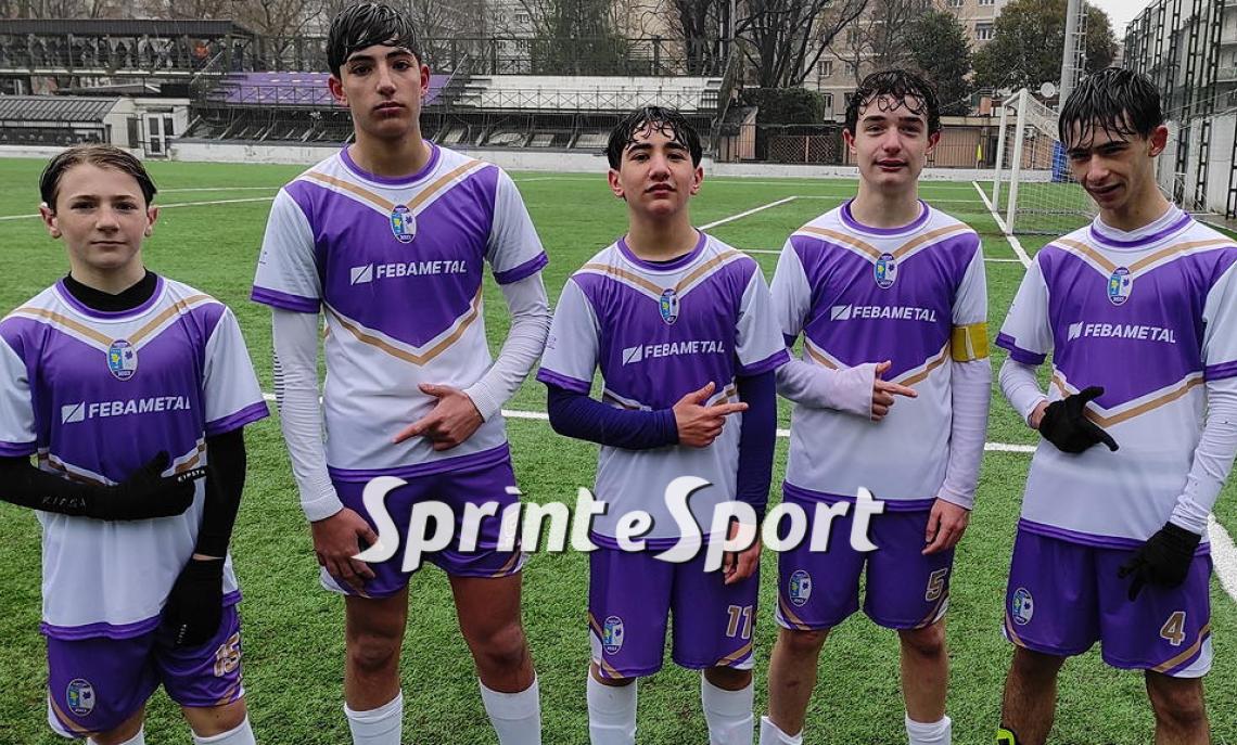 Provinciali Under 14 Torino &bull;  Lorenzo Pierro, Nicol&ograve; Perrone, Giulio Bellini, Davide Molino, Francesco Piredda&bull;  V. Cenisia-Vianney 4-0