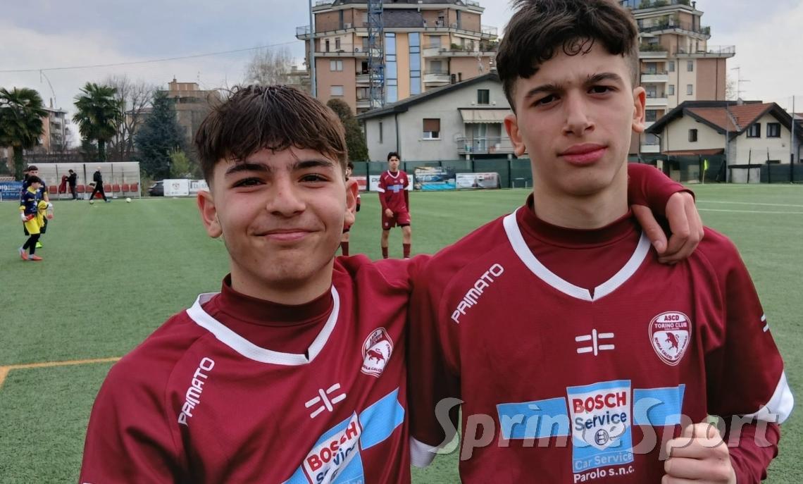 UNDER 15 TORINO CLUB  Noviello e Minotti e 