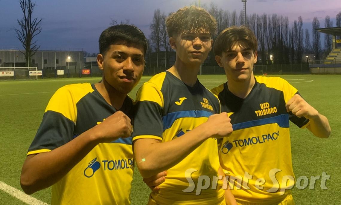 Under 19 Elite Tribiano Meza Bryan, Arrigoni Alan e Omodei Lorenzo