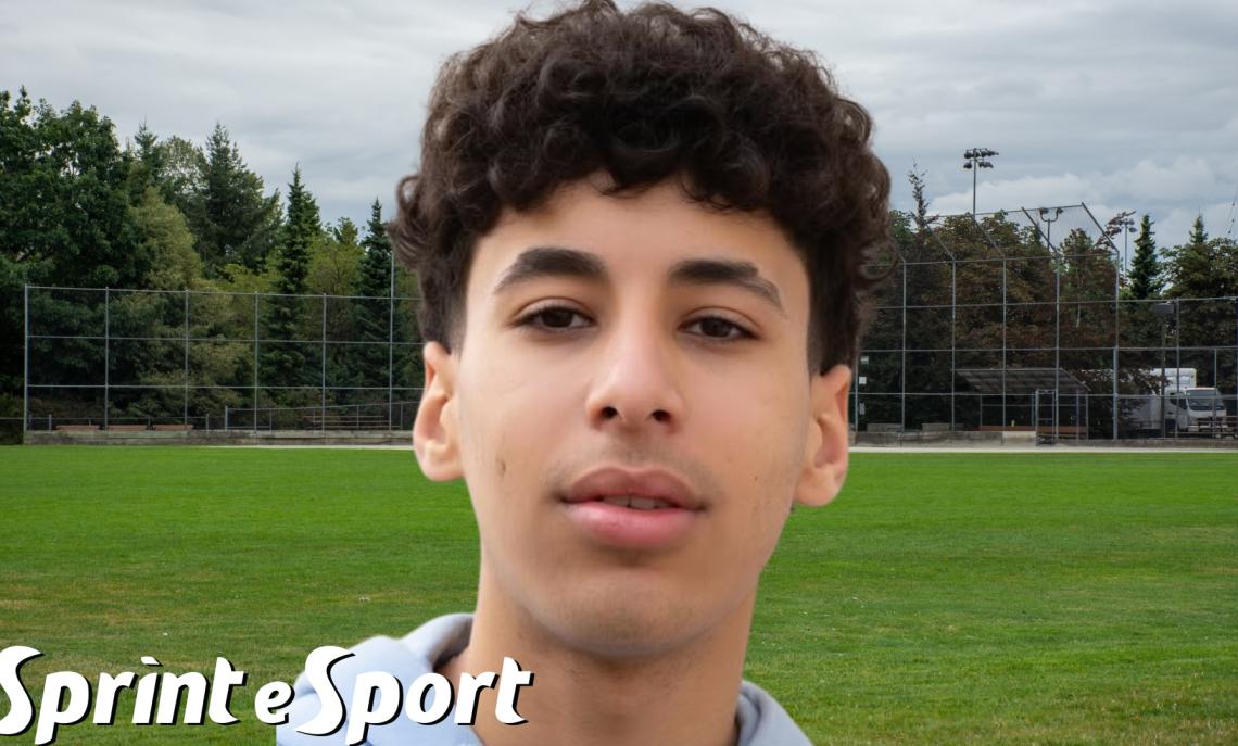 Rayane Nhairi, 15 anni calciatore della Strambinese Under 15 Provinciale di Ivrea