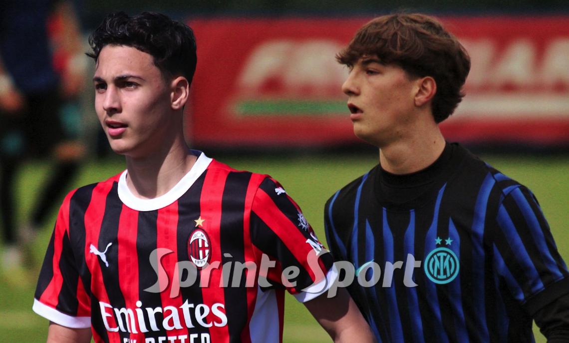 Borsa (Milan) e Menegazzo (Inter)