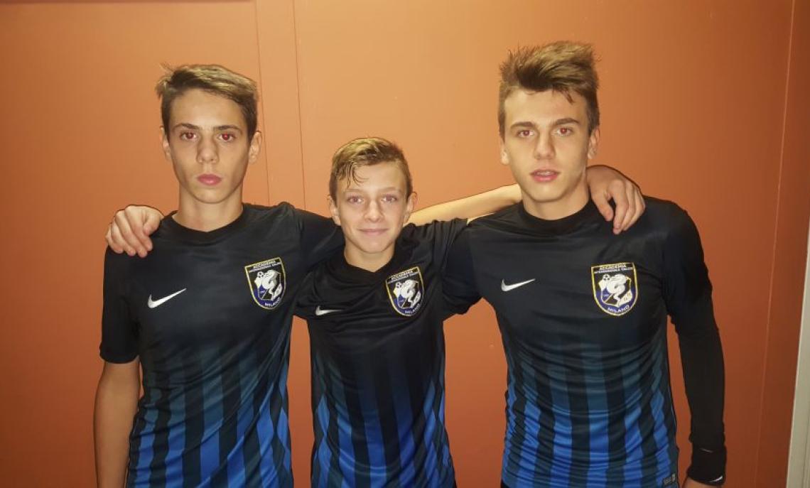 Maggioni, Dell'Acqua e Giambertone, Accademia Inter