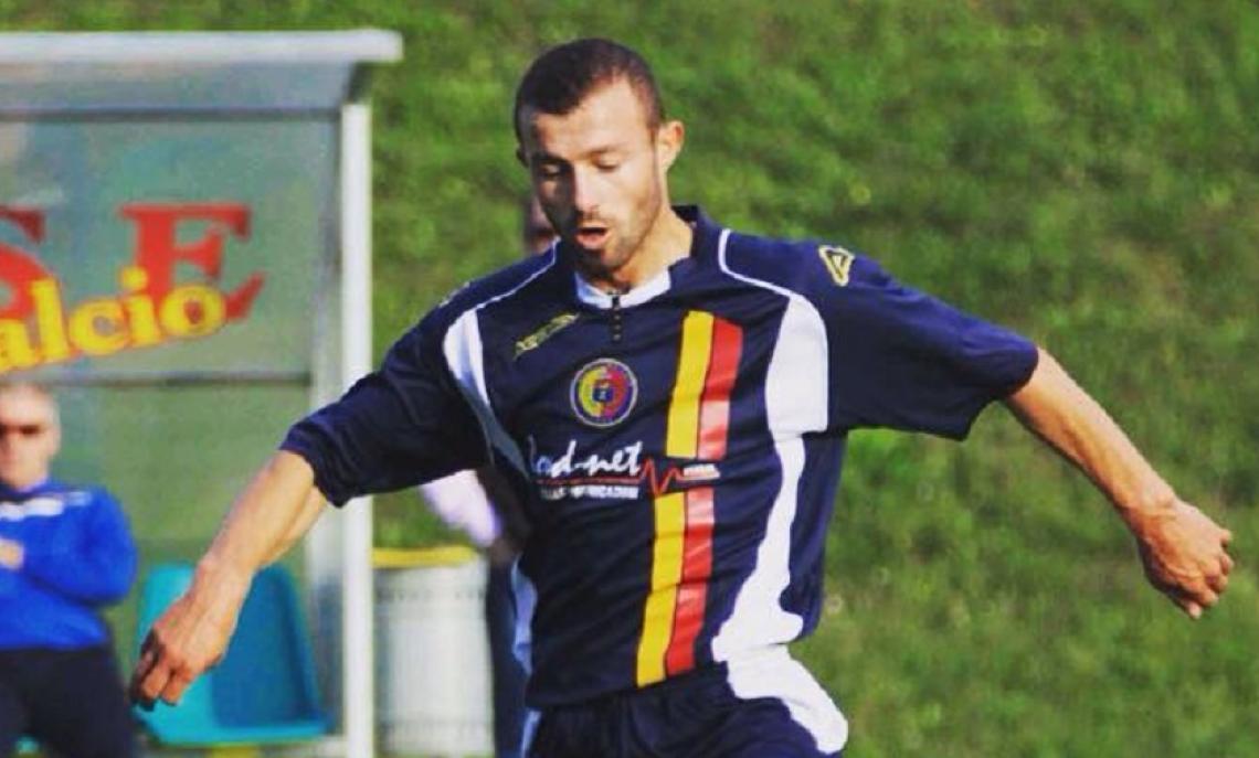 Vincent Lleshaj, qui in maglia Grumellese