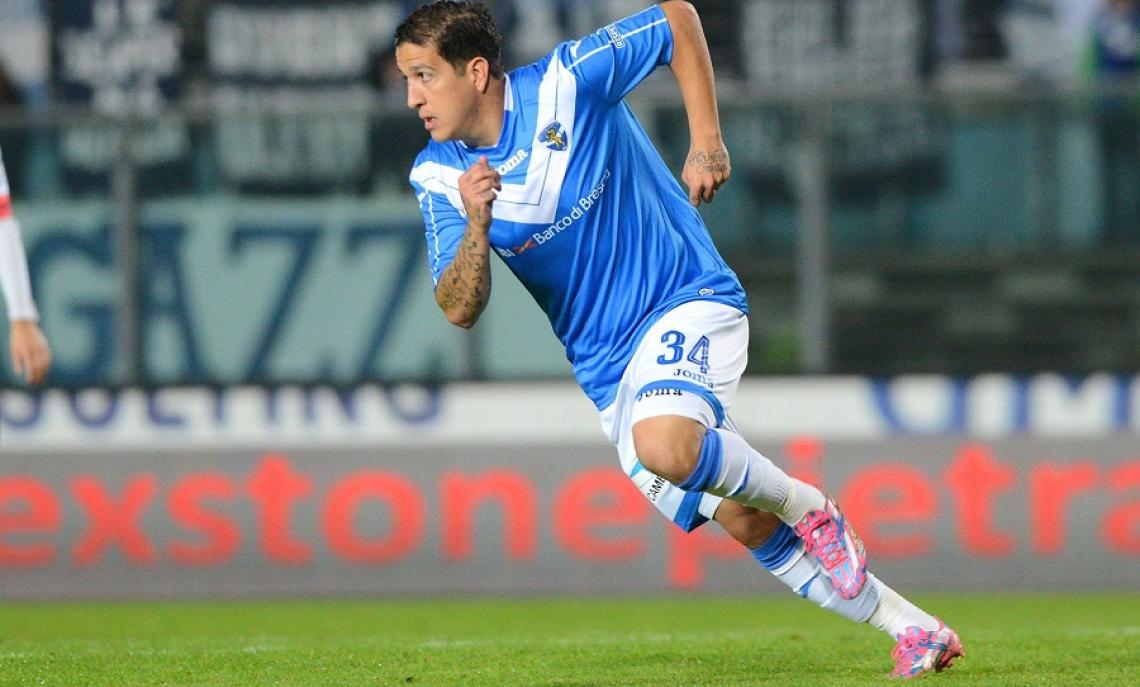 Felipe Sodinha ai tempi del Brescia (foto gazzamercato)