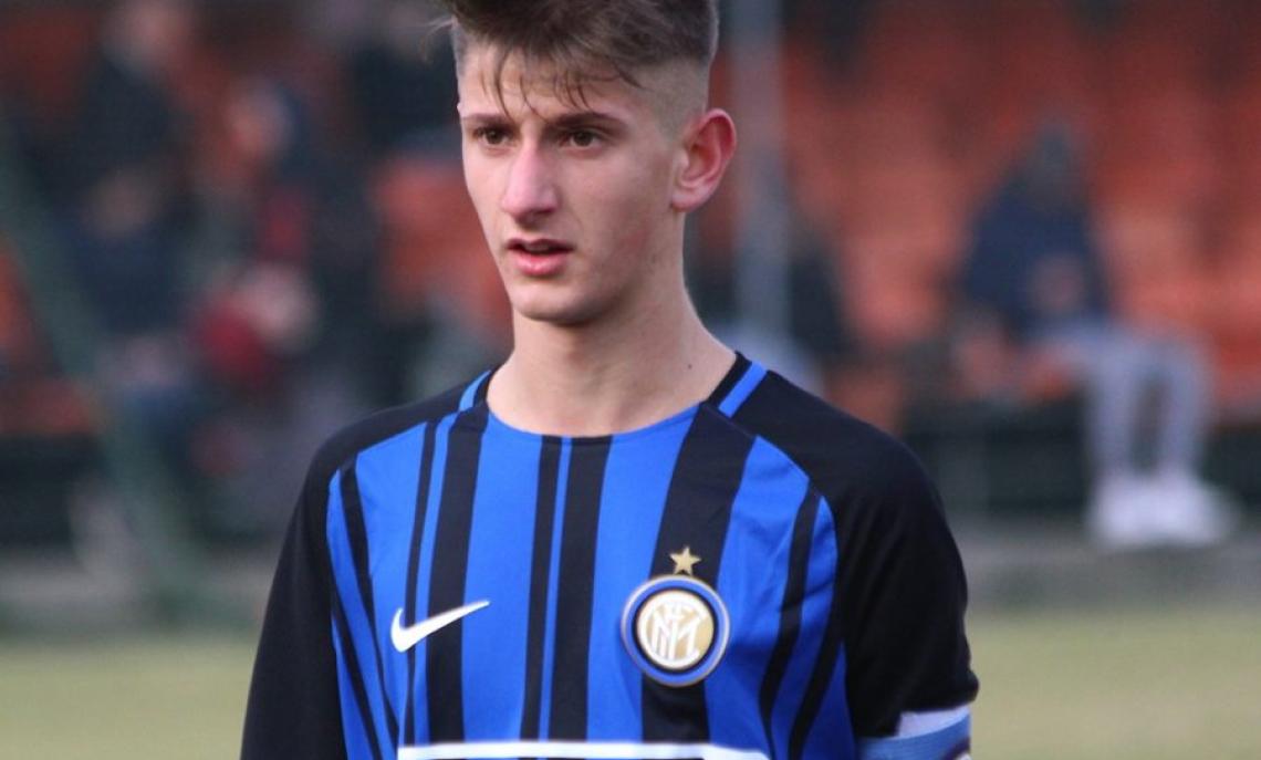 Mattia Ballabio, capitano dell'Inter
