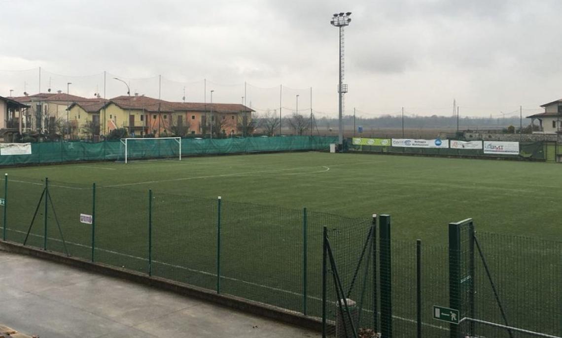 Il campo di Castegnato alle 16:00 di marted&igrave; 6 marzo