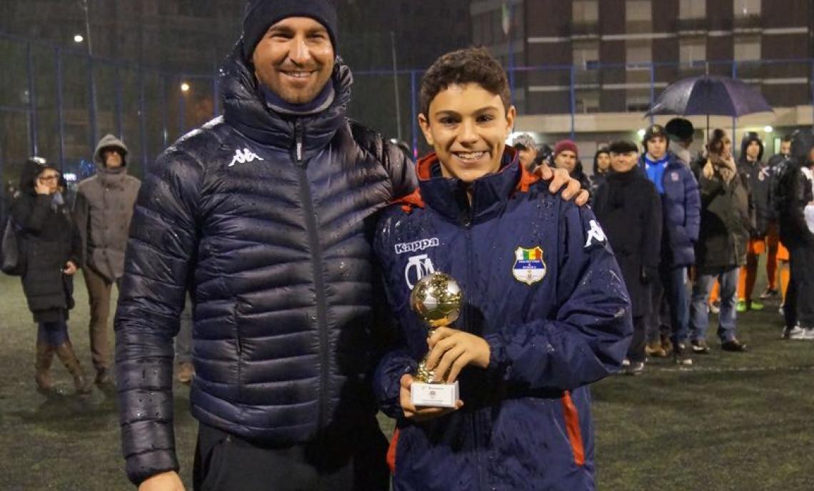 Davide Sardo premiato da Omar Cerutti