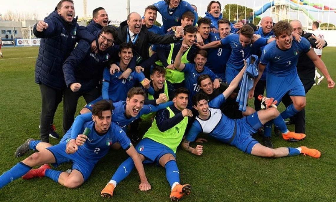 L'Under 19 dell'Italia